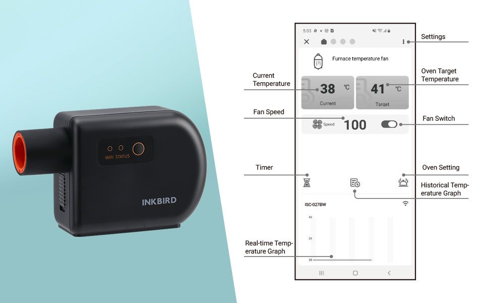 Inkbird Automatic Temperature Controller