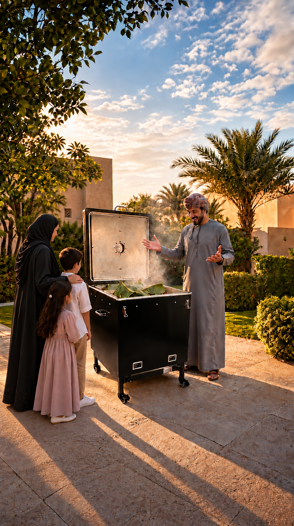 Al Jabal Top Tanoor outdoor cooker